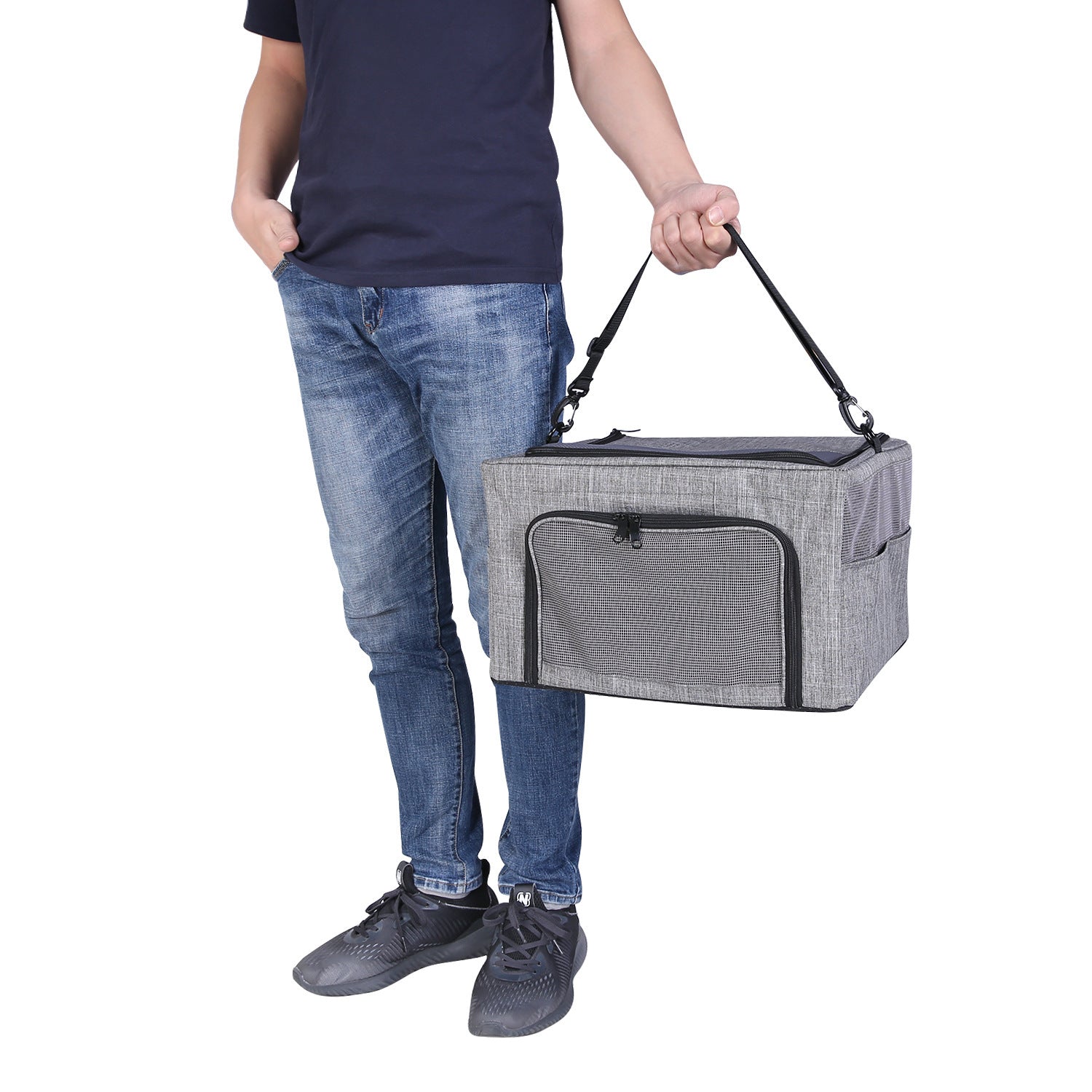 Portable Breathable Foldable One-Shoulder Pet Bag