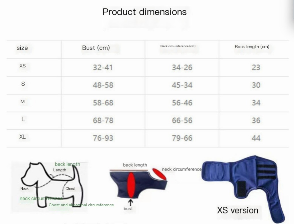 Pet Soothing Anxiety Jacket