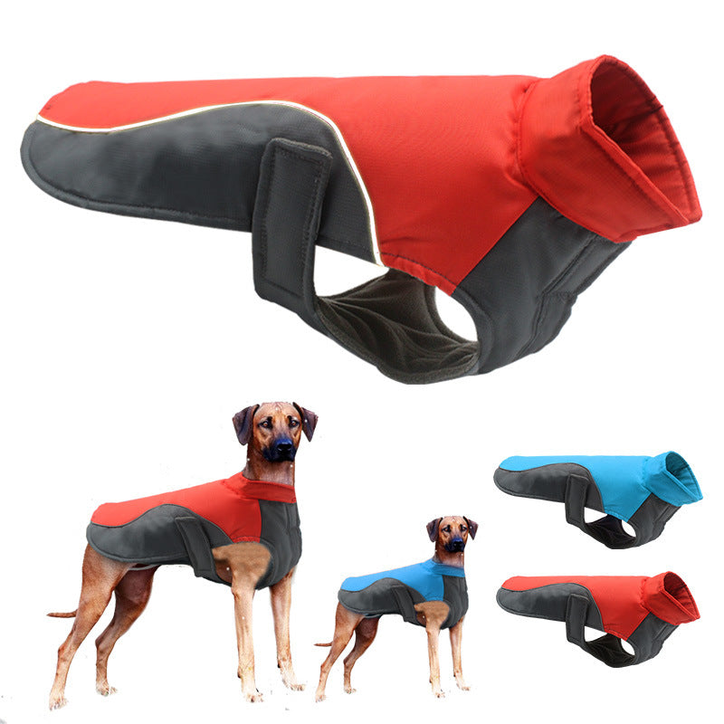 Waterproof Reflective Winter Dog Jacket for Large Dogs