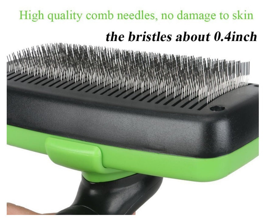 Self-Cleaning Pet Slicker Brush