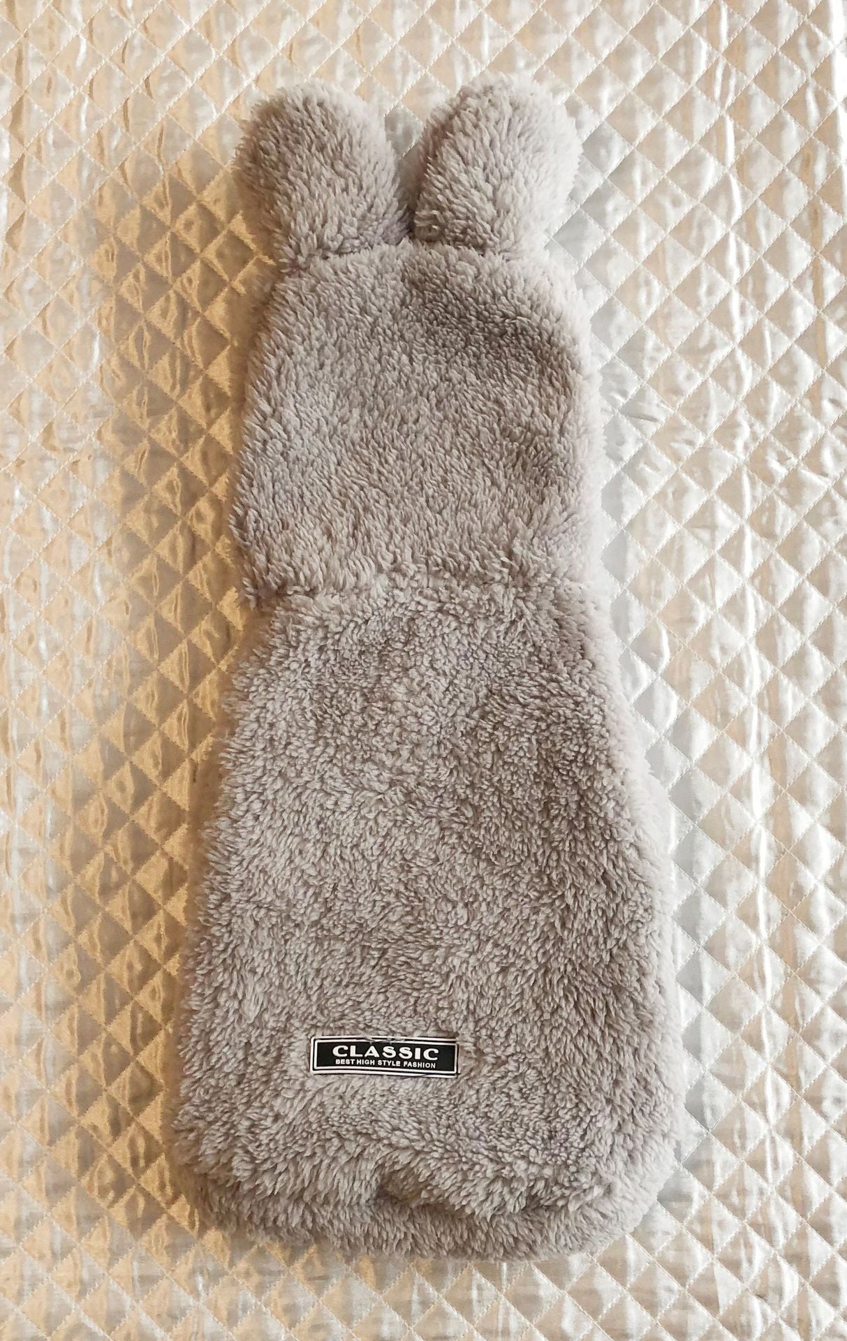 New Bear Ear Hoodie for Teddy Dogs in Solid Color