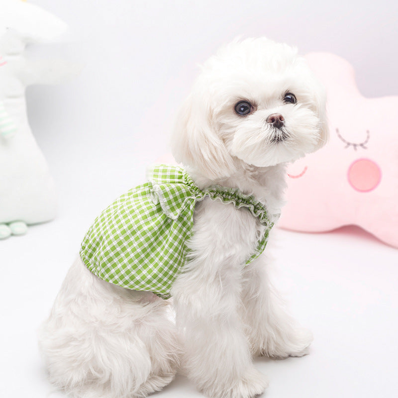 Autumn Breathable Teddy Clothing for Cats
