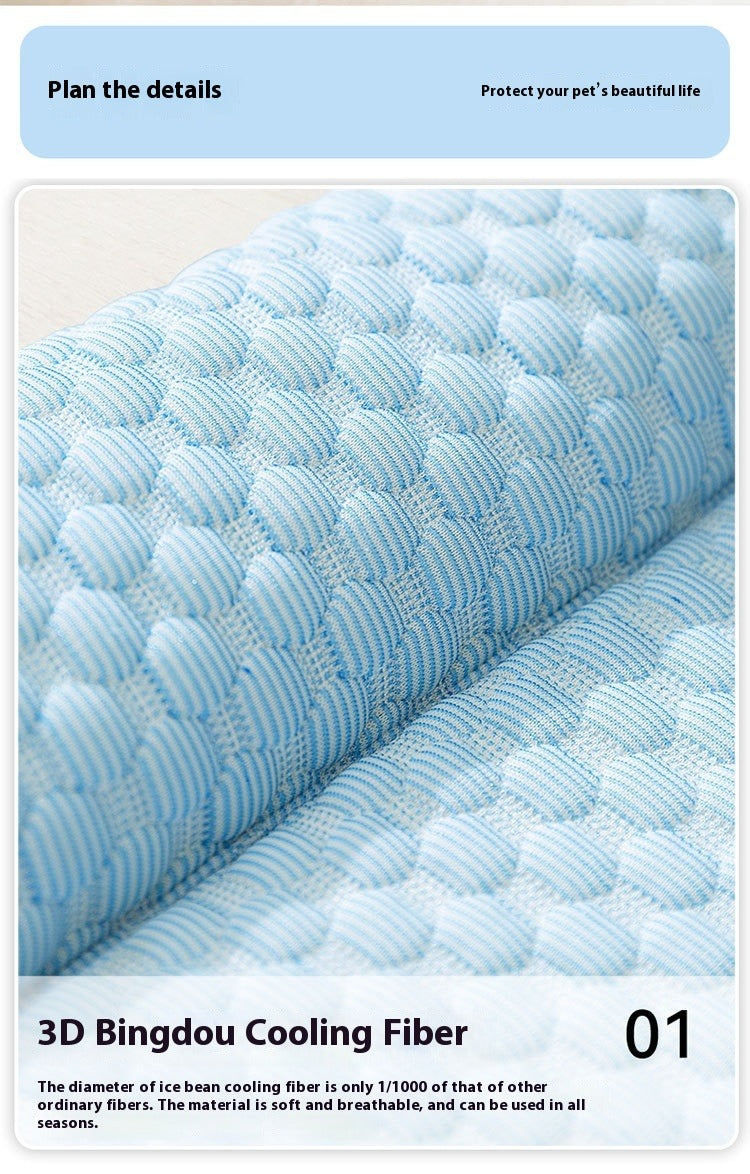 3D Cooling Breathable Dog Mat