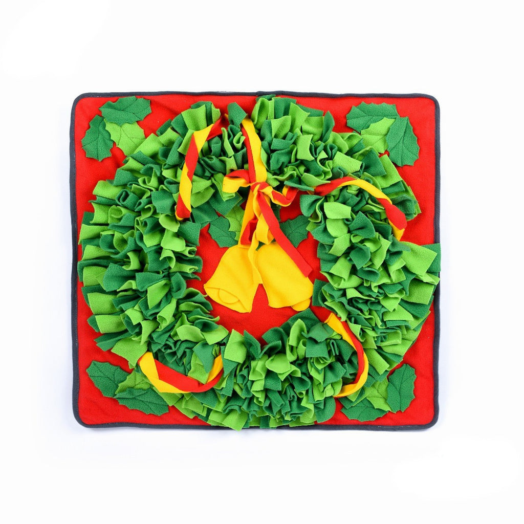 Christmas Pet Sniffing Mat for Holiday Fun