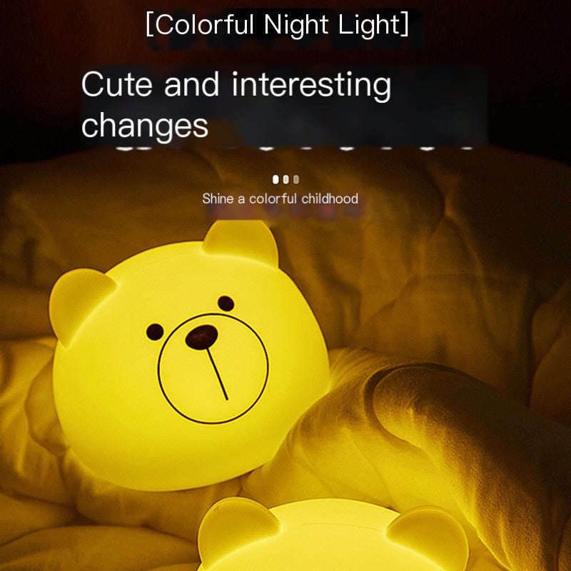 Wholesale Cute Silicone Night Light for Kids' Room
