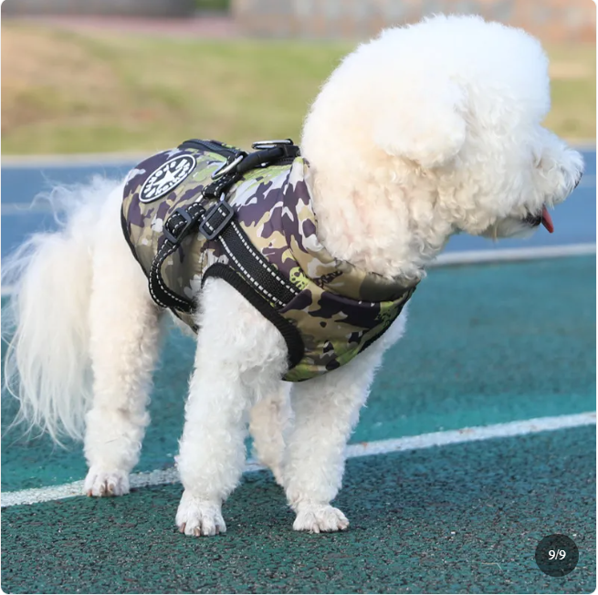 Pet Warm Dogs Cotton Coat with Thickened Fleece