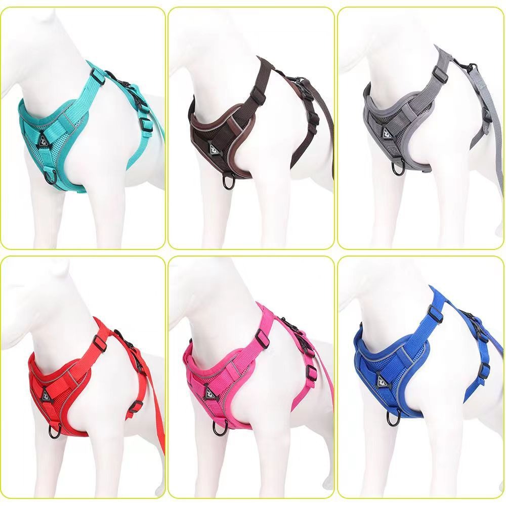 Reflective Dog Vest Harness with Leash