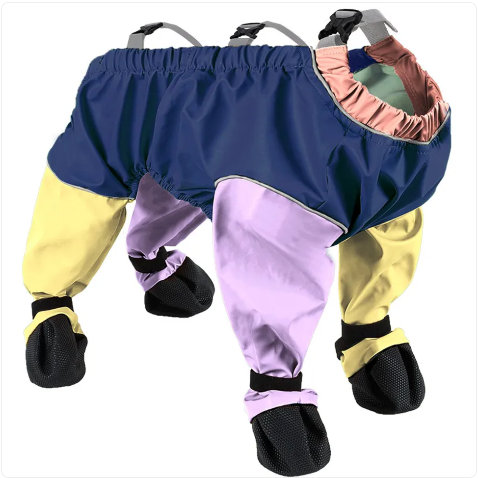 Breathable Soft Bottom Dog Jumpsuit for All Seasons