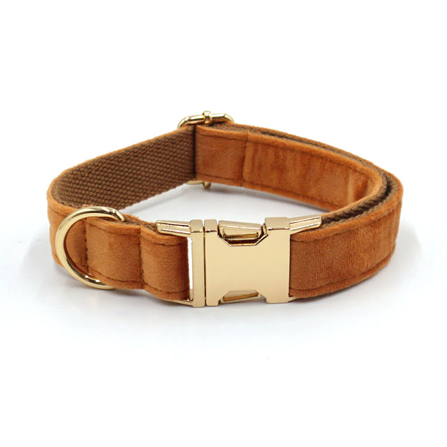 Velvet Dog Collar Pet Necklace