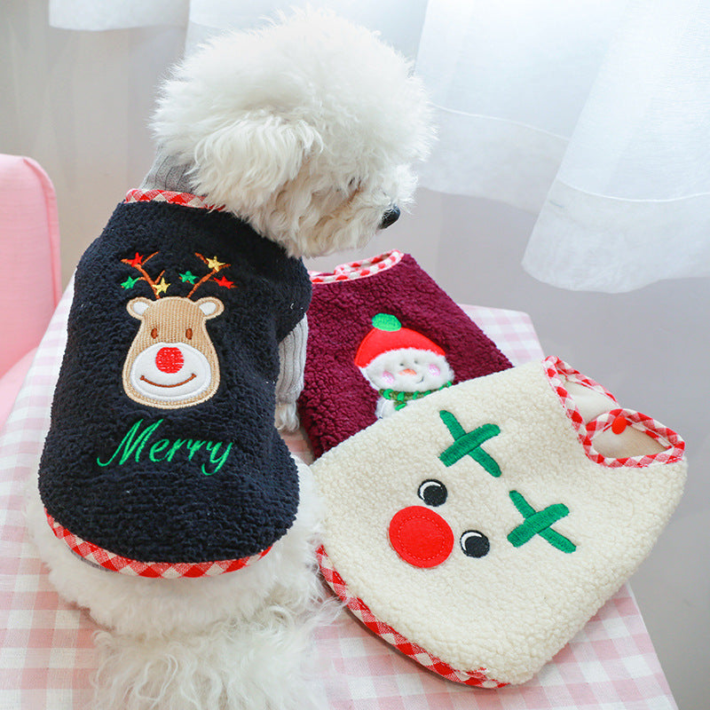 Lamb Wool Warm Vest for Cats and Dogs