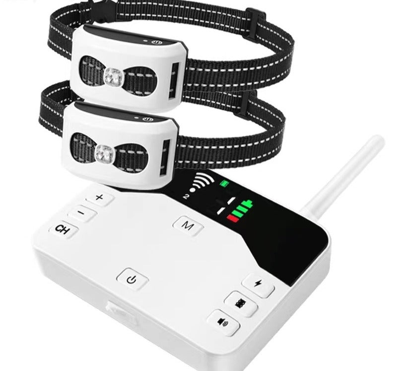 Wireless Dog Fence & Bark Control Collar