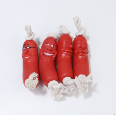 Pet Sausage Toy - Durable Chew Rope for Training Dogs