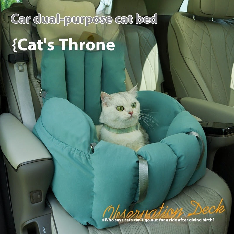 Enclosed Car Cat Bed