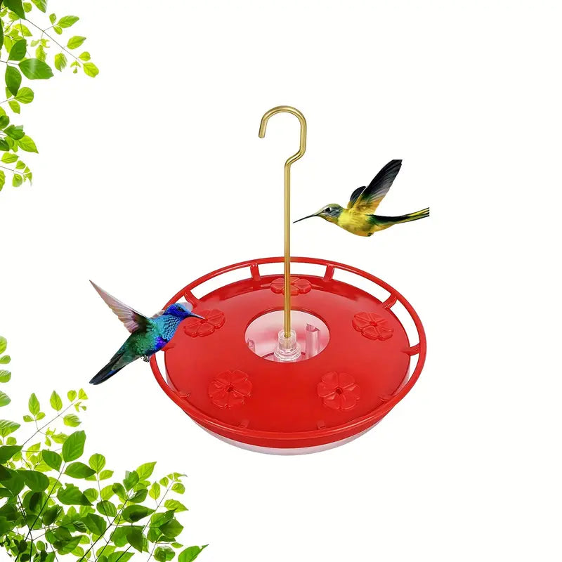 Hummingbird Feeder with 5 Ports and Hanging Hook