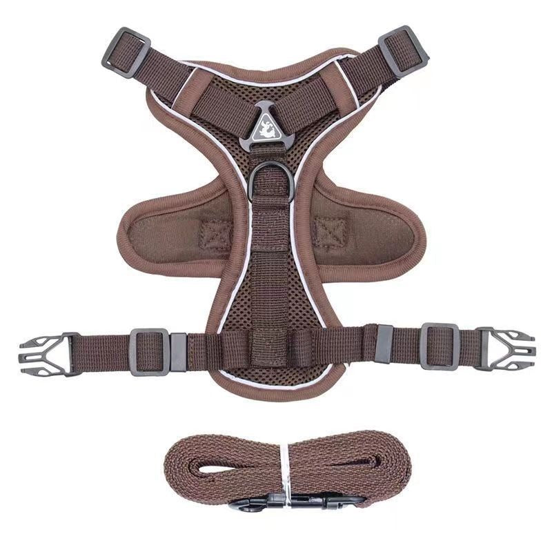 Reflective Dog Vest Harness with Leash