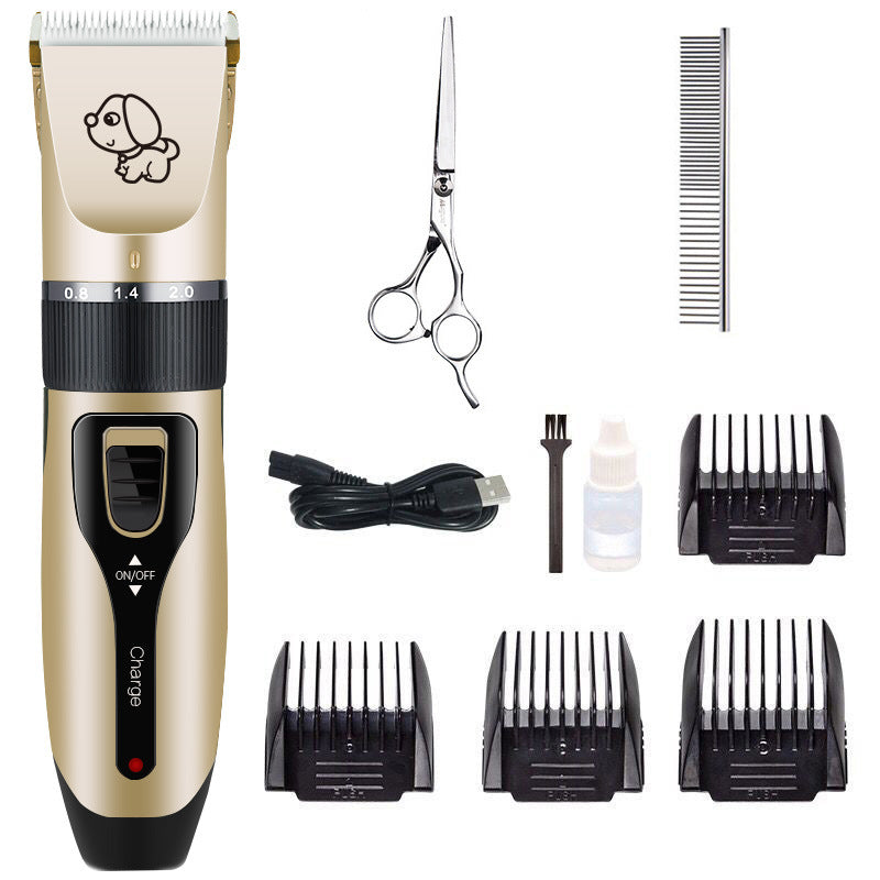 Electric Pet Grooming Kit for Dogs and Cats