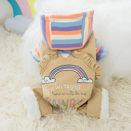 Autumn and Winter Clothes for Small Dogs (Four-Legged)