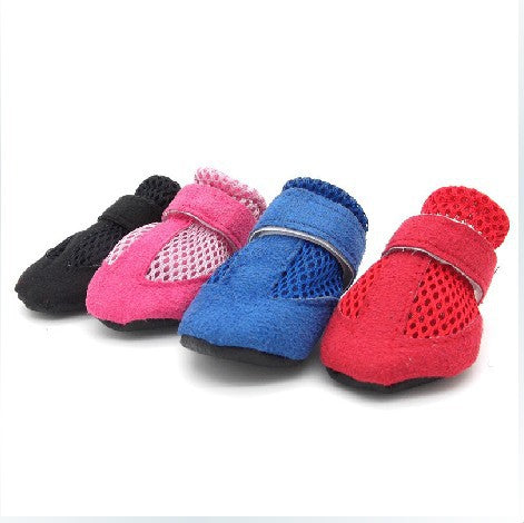 Pet Shoes for Dogs, Soft Booties, 4 Pieces/Set