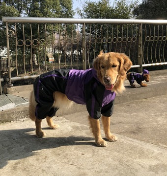 Waterproof Jacket for Large Dogs - Outdoor Pet Wear