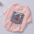 Casual Hooded Sweater for Dogs with Back Pockets