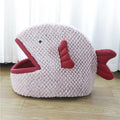 Fish-Shaped Cartoon Cat Litter and Small Dog Bed
