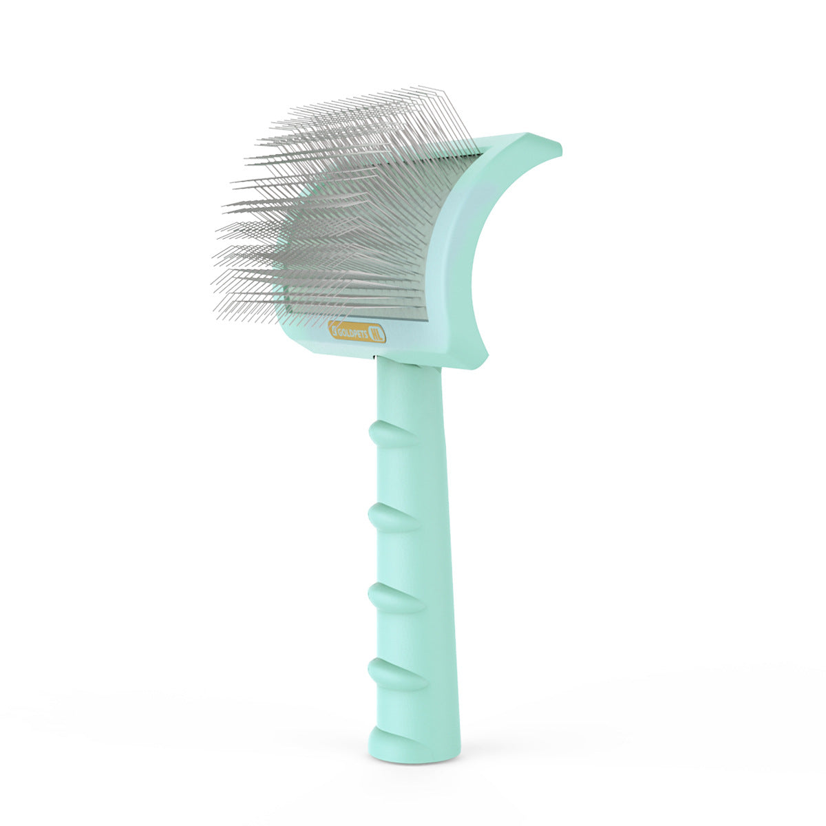 Curved Needle Comb for Thick Hairy Dogs - Fast Knotting