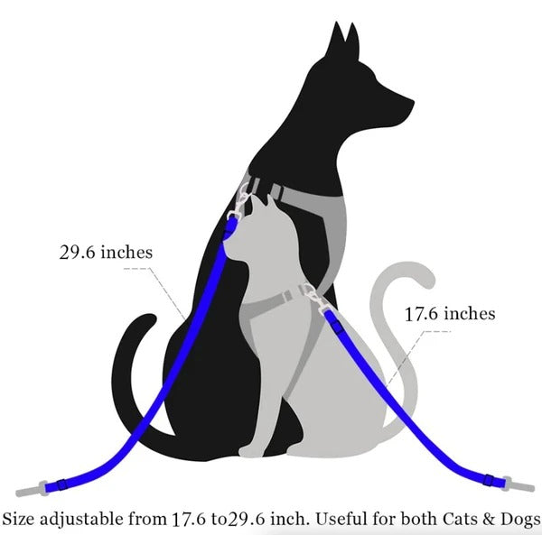 2 Pack Adjustable Pet Safety Seatbelt