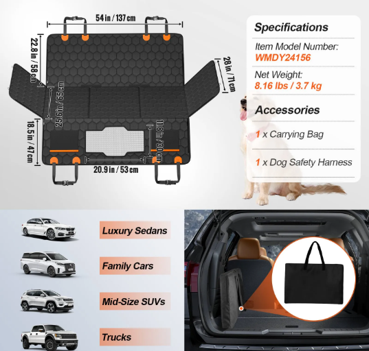 Dog Car Seat Cover