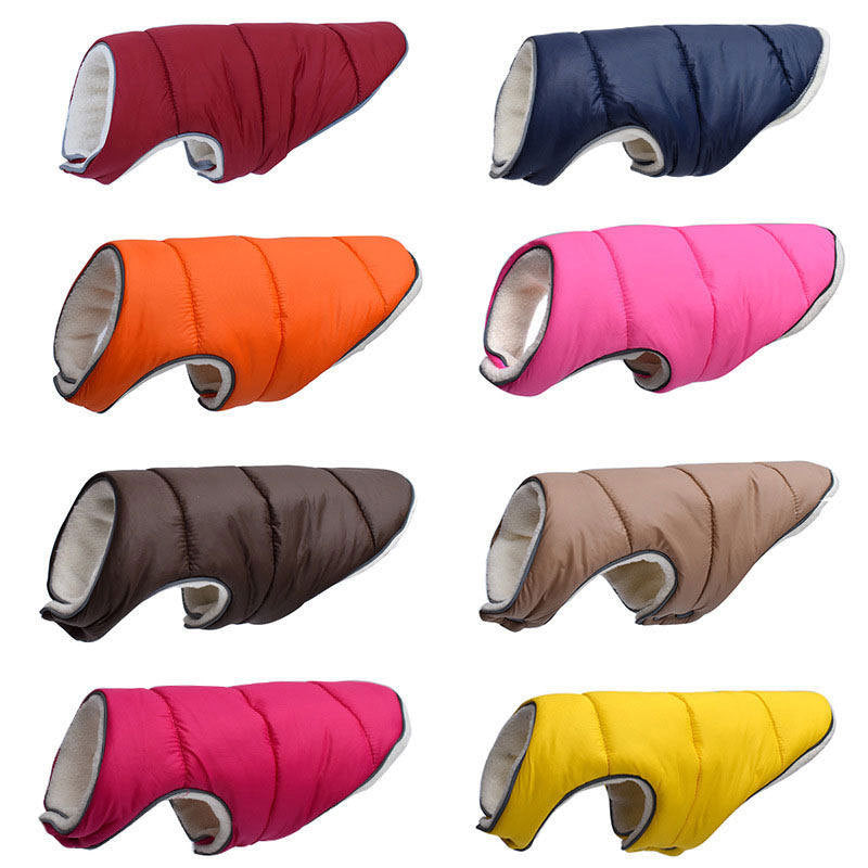 Reflective Cotton Vest for Golden Retrievers & Samoyeds