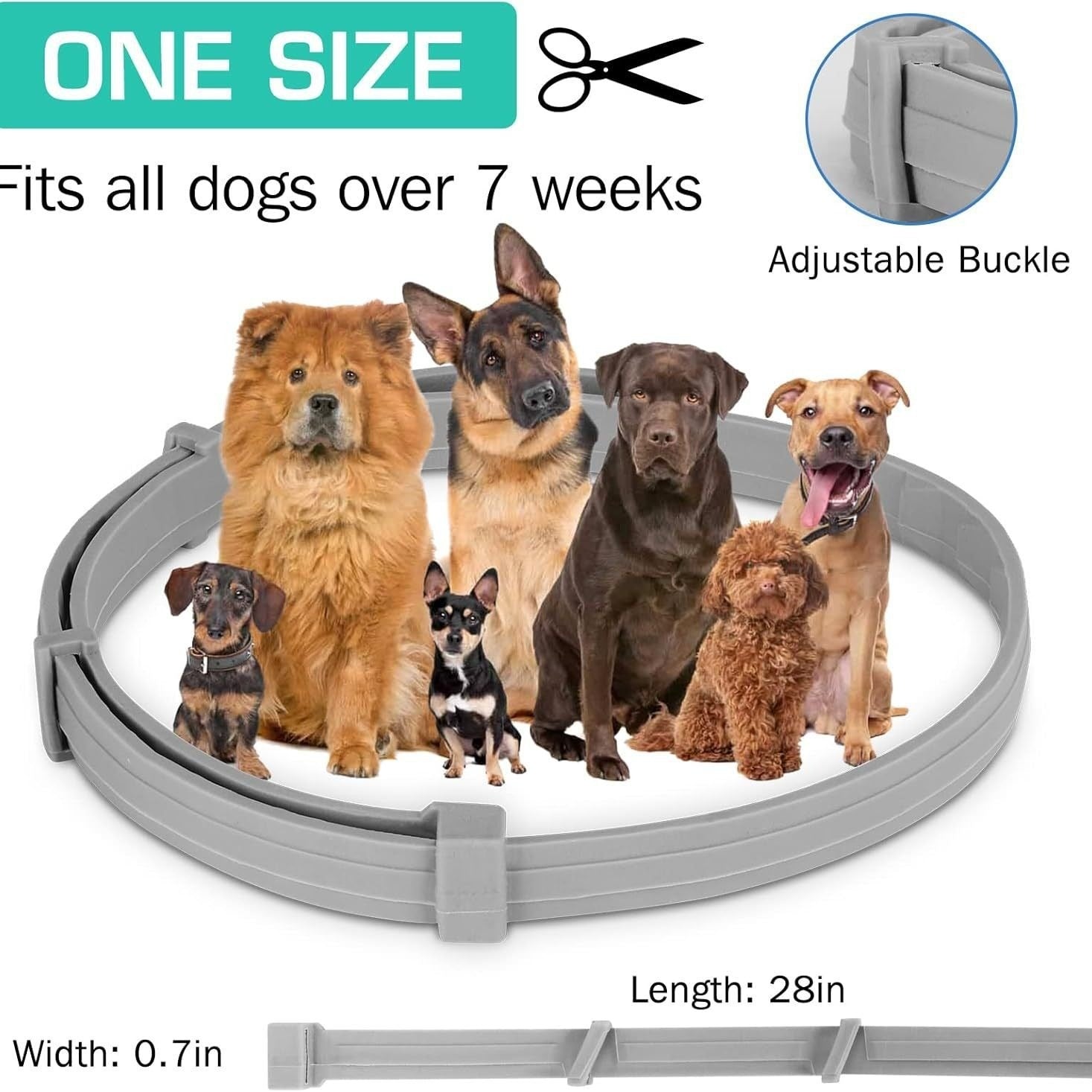 Pet Insect Repellent Collar for Cats & Dogs