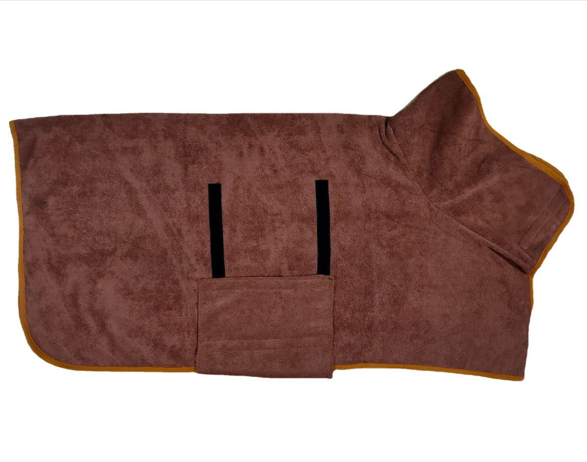Pet Microfiber Fast-Dry Bathrobe