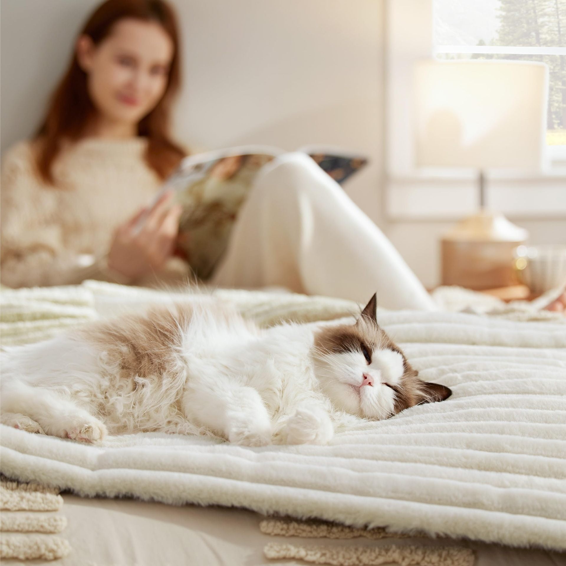 Self-Warming Cat and Dog Mat Indoor Outdoor