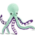 Squeaky Plush Six-Claw Fish Pet Toy