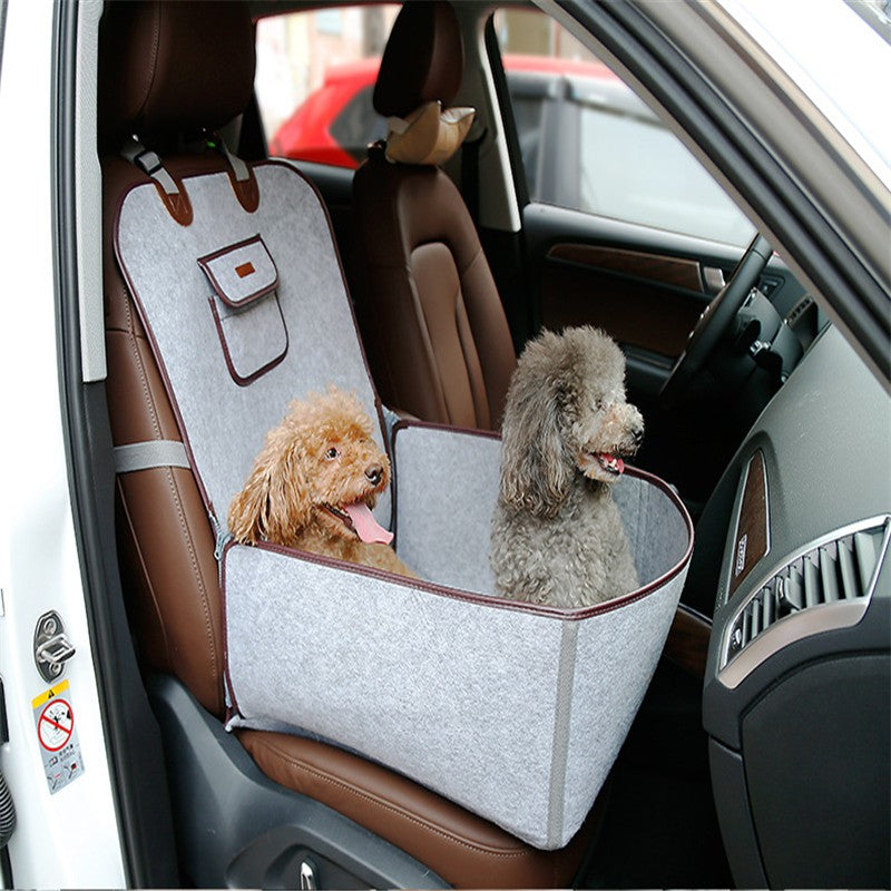 2-in-1 Car Mattress for Pets and Safety Seat Cover