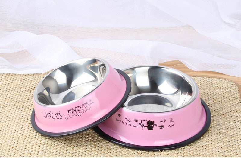 Stainless Steel Non-Slip Pet Bowl