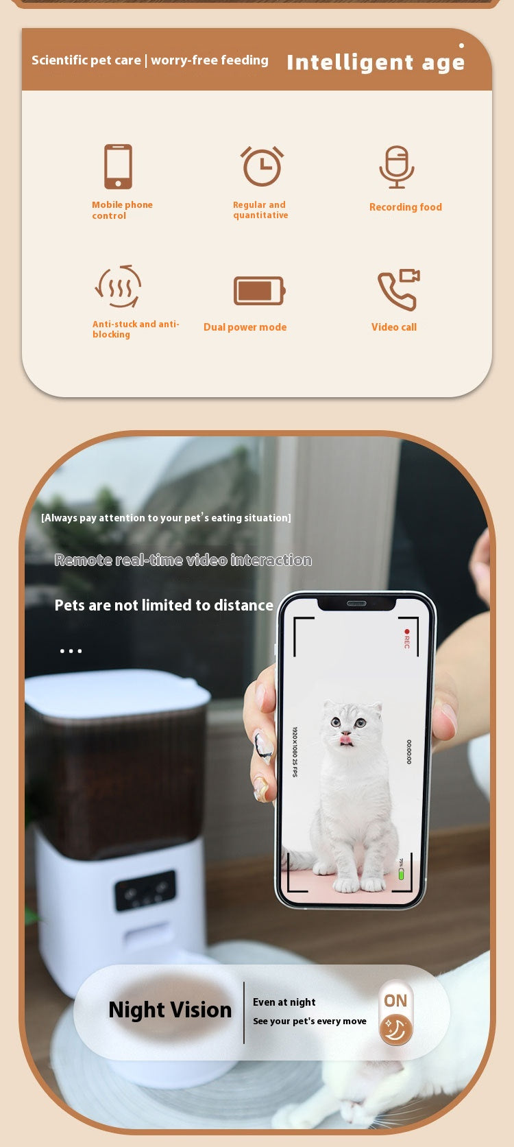5L Automatic Pet Feeder