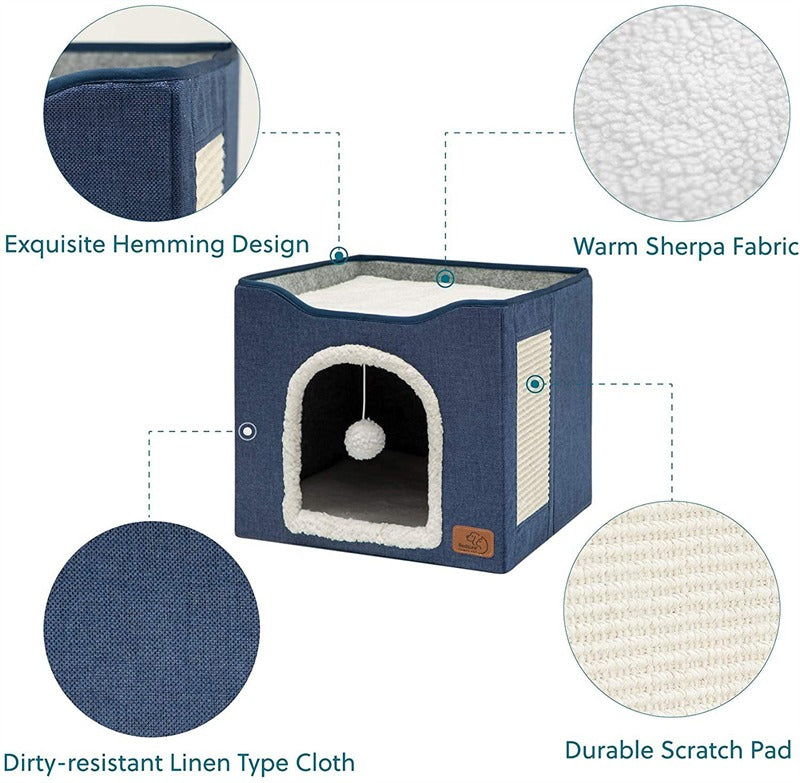 Indoor Foldable Pet Stool Kennel