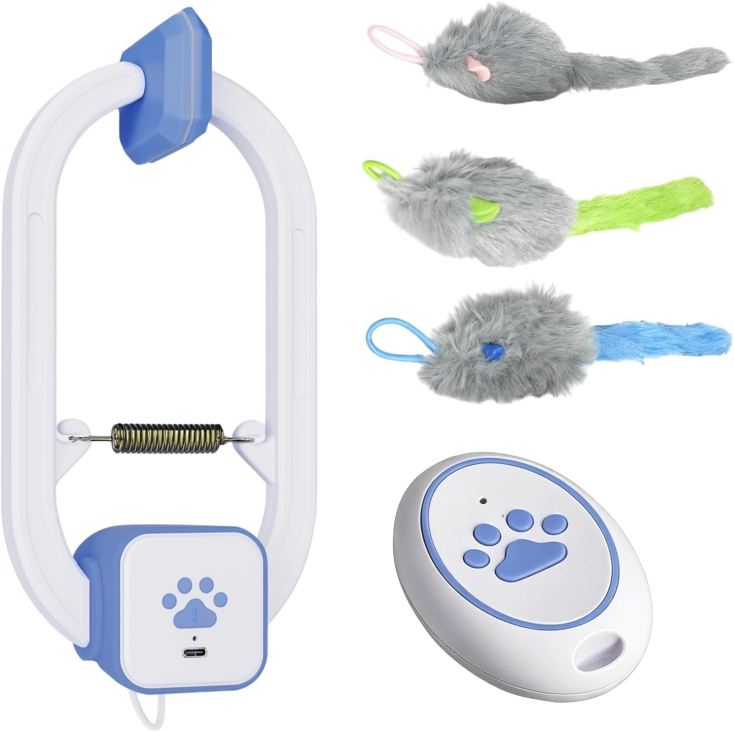 Rechargeable Electric Remote Cat Teaser Toy