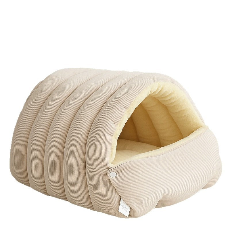 Removable Washable Closed Cat House