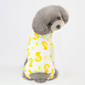 Dog Pajamas with Cartoon Fruit Pattern for Pets