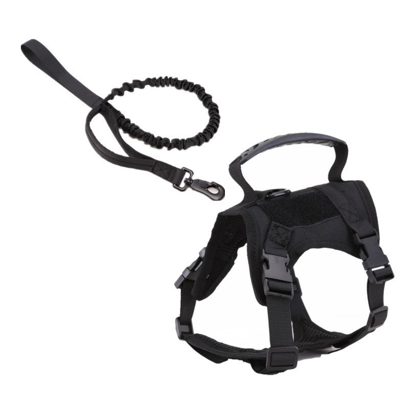 Breathable Chest Harness with Traction Rope for Pets
