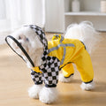 Integrated Chest and Back Raincoat for Dogs