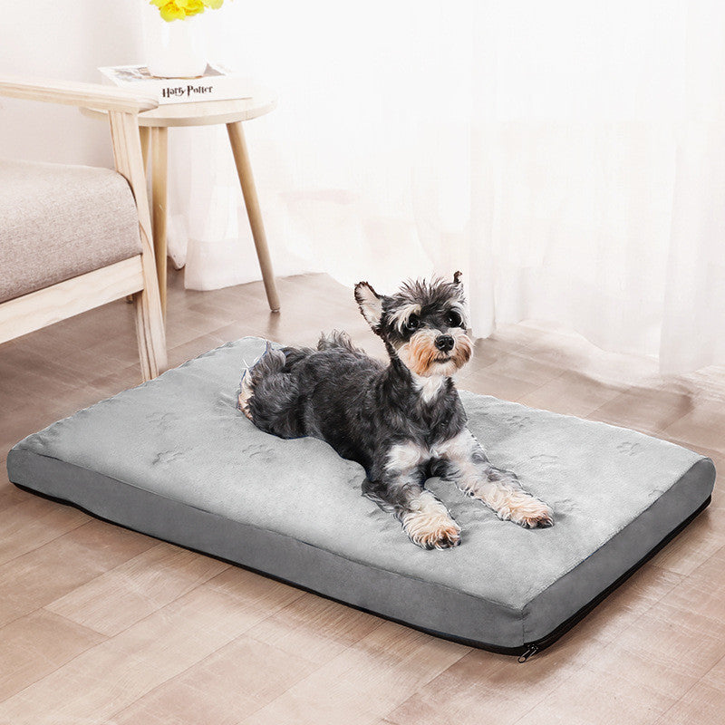 Waterproof Doghouse with Memory Foam and Cotton Sponge