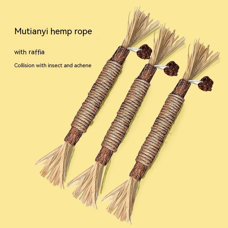 Cat Gall Fruit Stick Molar Chew Toy
