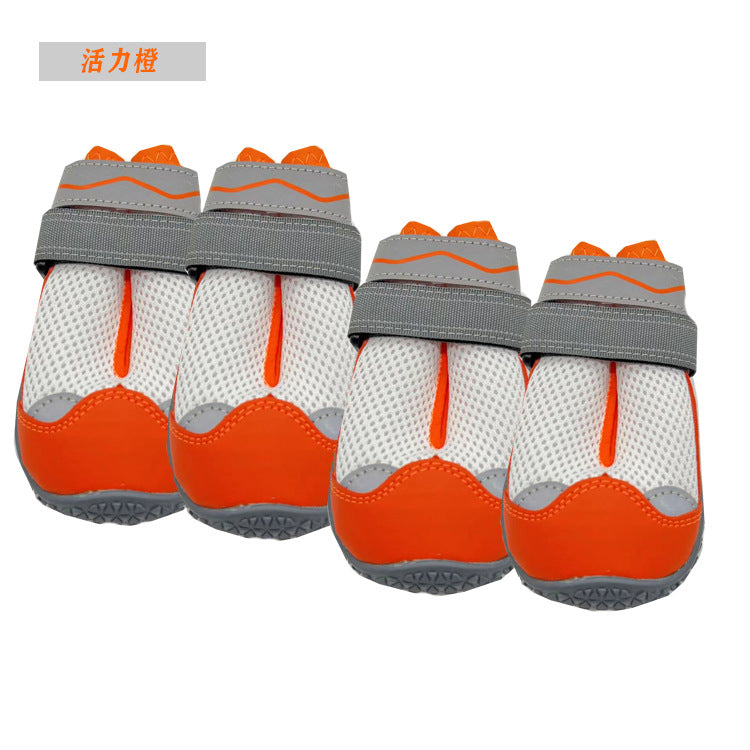 Breathable Dog Shoes for All Seasons - Golden Retriever & German Shepherd