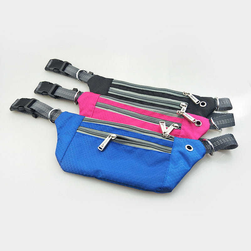 Waterproof Crocodile Pattern Dog Leash Waist Bag