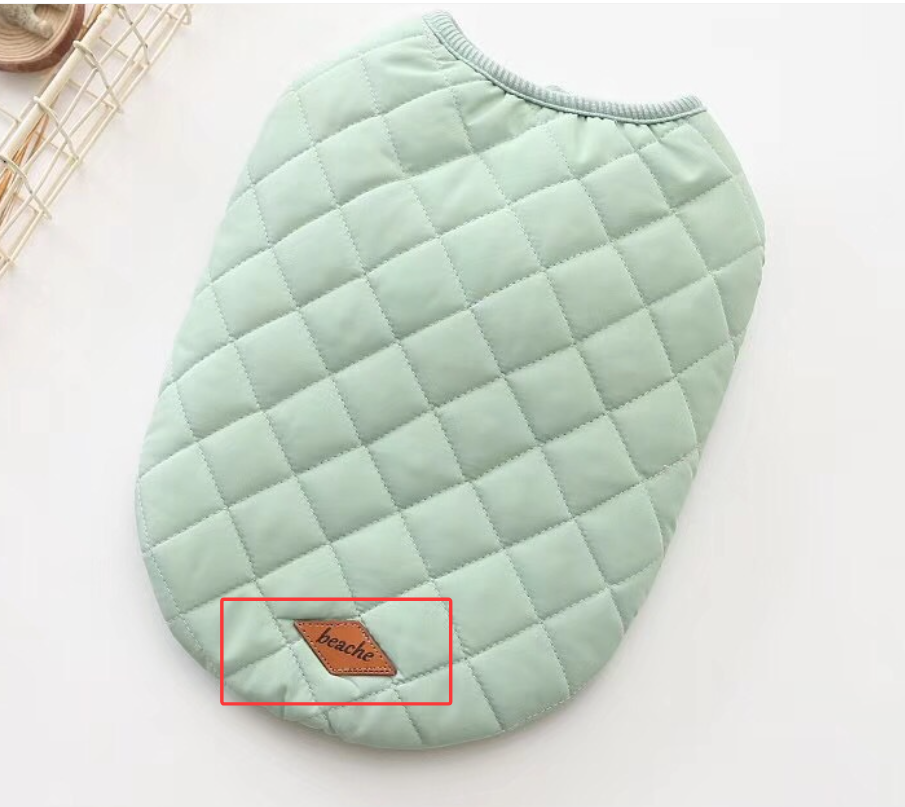 Warm Cotton Vest for Dogs