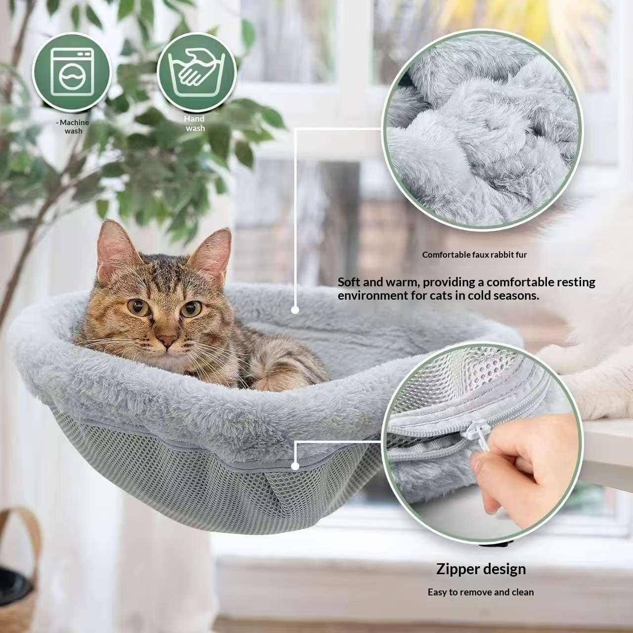 Folding Desk Cat Bed