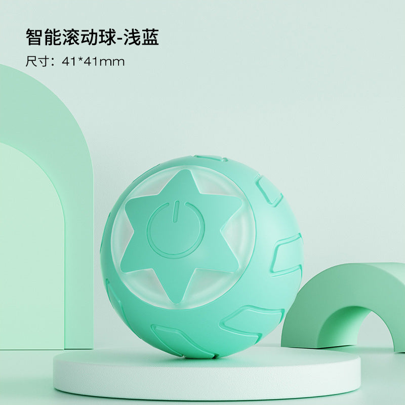 Electric Rechargeable Cat Toy Ball with Smart Features