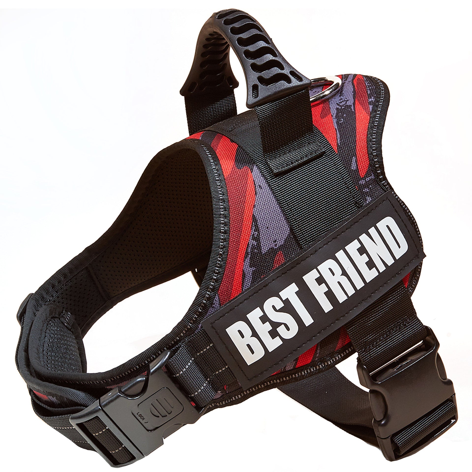 Large Dog Chest Harness with Collars and Lead Rope